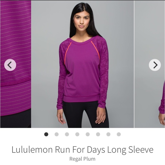 NWOT!! Lululemon Run For Days Long Sleeve - Picture 2 of 11